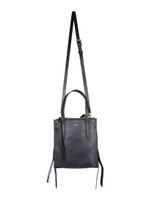 Black Leather Tote - thumbnail
