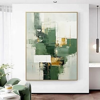 Oil Painting Hand Painted Vertical Abstract Wall Art Decoration Contemporary Minimalism Abstract for Home Decor Rolled Canvas (No Frame) Lightinthebox
