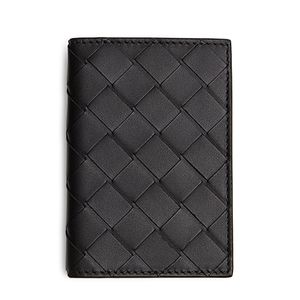 Intrecciato bi-fold wallet