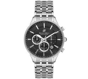 Beverly Hills Polo Club Men's Multi Function Black Dial Watch - BP3346X.350