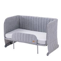 Teknum All In One, 0-4 Years Bedside Crib Cot & Sofa Expansion Pack - Grey TK_ALLin1_GY