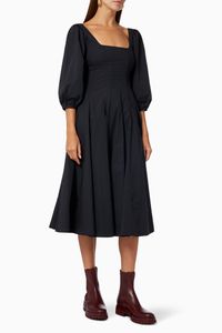 Swells Dress in Cotton Poplin