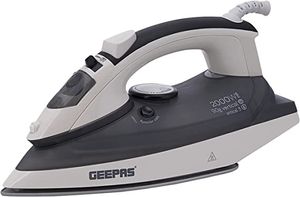 Geepas Steam Iron, Black/White, GSI7788