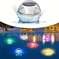 LED Solar Floating Pool Light Outdoor RGB Color-Changing Pond Night Light for Swimming Pool Pond Summer Party Landscape Decoration Lightinthebox