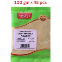 Natures Choice Chat Masala Powder, 100 gm Pack Of 48 (UAE Delivery Only)