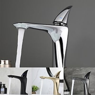 Bathroom Sink Faucet - Classic Electroplated Centerset Single Handle One HoleBath Taps Lightinthebox