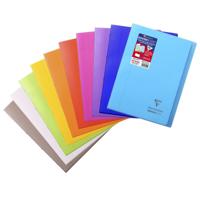 Clairefontaine Koverbook Stapled Transparent Polypro Notebook - 48 Lined Sheets (21 x 29.7 cm) (Assorted Colours - Includes 1) - thumbnail