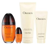 Calvin Klein Obsession (W) Set Edp 100Ml - Edp 15Ml - Bl 200Ml - Sg 100Ml