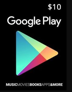 USA Google Play Cards - $10