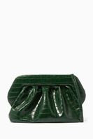 Bios Croc Vegan Leather Pouch Clutch - thumbnail