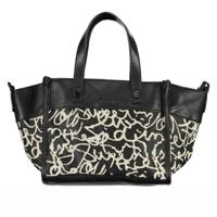 Desigual Black Polyester Handbag - DE-24434