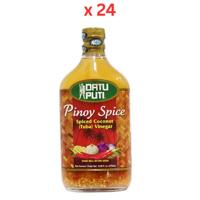 Datu Puti Pinoy Kurat Spiced Coconut Vinegar 375Ml Pack of 24