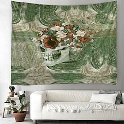 Halloween Pattern Tapestry Wall Hanging Tapestry Wall Carpet Wall Art Wall Decoration Tapestry Wall Decoration miniinthebox
