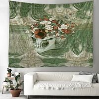 Halloween Pattern Tapestry Wall Hanging Tapestry Wall Carpet Wall Art Wall Decoration Tapestry Wall Decoration miniinthebox - thumbnail