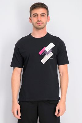 Mens Graphic Print T-Shirt Black Mens Graphic Print T-Shirt Black
