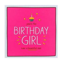 Happy Jackson Birthday Girl Beautiful One Greeting Card (15 x 15cm)