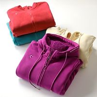 Women's Fleece Lined Jacket Sherpa Jacket Winter Heated Jacket Warm Sport Zip up Teddy Jacket Outerwear Long Sleeve Sky Blue Fuchsia Beige S M L XL 2XL 3XL Lightinthebox - thumbnail