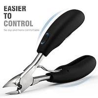 Podiatrist Toenail Clippers, Professional Thick  Ingrown Toe Nail Clippers For Men  Seniors, Pedicure Clippers Toenail Cutters, Super Sharp Curved Blade Grooming Tool miniinthebox - thumbnail