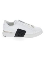 White Leather Sneakers - thumbnail