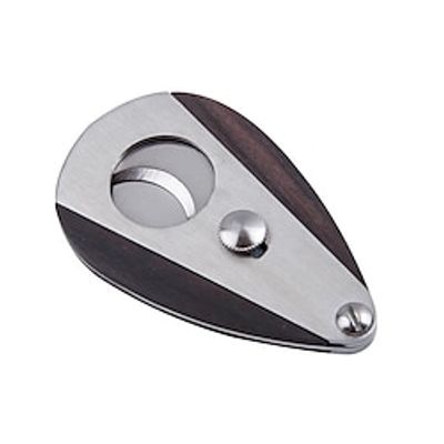 Sandalwood Cigar Cutter Scissors Stainless Steel Double-edged Personality Bat Shape Cigar Cutter Cuban Cigar Accessories Lightinthebox
