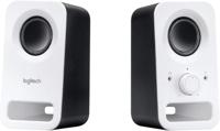 Logitech Z150 Compact Multimedia Stereo Speakers - Snow White