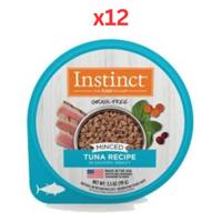Instinct Minced Tuna Recipe Wet Cat Food 99G (Pack of 12)