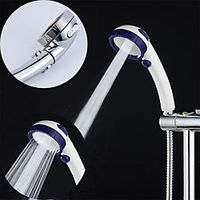 3 Modes Bath Shower Head Handheld High-Pressure Water-Saving Filtration Showerhead Adjustable Bathroom SPA Nozzle miniinthebox - thumbnail