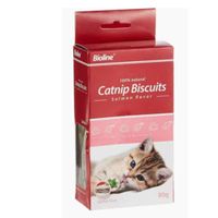 Bioline Bioline Catnip Biscuits Salmon Flavor Cat Treats 80g (UAE Delivery Only) Bioline Bioline Catnip Biscuits Salmon Flavor Cat Treats 80g (UAE Delivery Only)