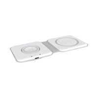 Swiss Military 2-in-1 Magsafe Wireless Charger, White (SM-WPAD-2IN1-MC-MSafe-WHI)