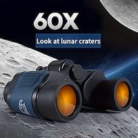 60x60 High-power Binoculars With Coordinates BAK4 Portable Telescope Low Light Night Vision Hunting Sports Tourism Sightseeing Objective 36mm Eyepiece 16mm Magnification 10x miniinthebox - thumbnail