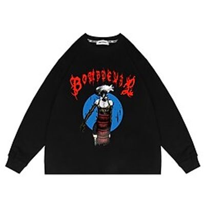 Chainsaw Man Denji Sweatshirt Anime Classic Street Style Hoodie For Men's Women's Unisex Adults' Hot Stamping 100% Polyester miniinthebox