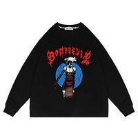 Chainsaw Man Denji Sweatshirt Anime Classic Street Style Hoodie For Men's Women's Unisex Adults' Hot Stamping 100% Polyester miniinthebox - thumbnail