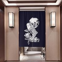 Kitchen Door Curtain Cotton and Linen Partition Curtain Bedroom and Living Room Decoration Lightinthebox - thumbnail