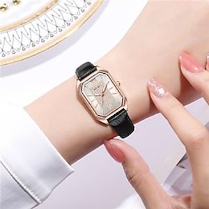 Women Quartz Watch Luxury Minimalist Casual Stainless Steel Rectangle Quartz Watch For Women Waterproof Fashion Dress Watch miniinthebox