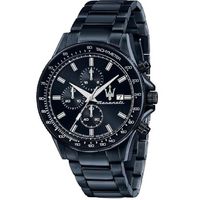 Maserati Sfida 44mm CHR Blue Dial BR Blue Men's Watch - R8873640023