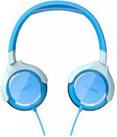 Philips Blue On-ear Wired Kids Headphones-TAKH301BL