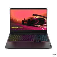 Lenovo IdeaPad Gaming 3 82K202BJAX AMD Ryzen 5 5500H 8GB RAM 512GB SSD NVIDIA GeForce RTX 2050 4GB Graphics 15.6" FHD Win 11 Home, Gaming Laptop - Shadow Black