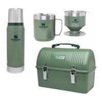 Stanley Classic Gift Set - Lunchbox 9.4L / Vacuum Bottle 750 ml / Camp Mug 350 ml with Pour Over - Hammertone Green - thumbnail