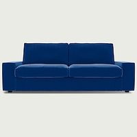 IKEA KIVIK 3 Seat Sofa Cover Checked Velvet Regular Fit With Piping Machine Washable Lightinthebox - thumbnail