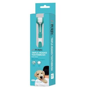 Purry Triple-headed toothbrush (1pc)