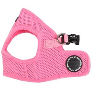 Puppia Soft Vest Harness B Pink M 14.6 - 15.4 Inch