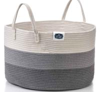 Little Story Multipurpose - Laundry Caddy Basket XXL - Grey LS_CABA_XXLGY