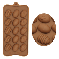 Easter Egg Shape Silicone Chocolate Mold Baking Cake Cookie Ice Mould Fondant Decorating Tool