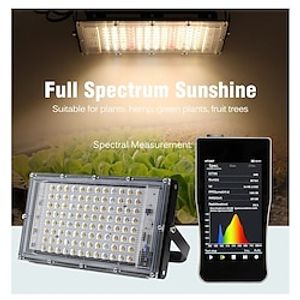 220V LED Grow Light Sunlight Greenhouse for Seedlings Hydroponic Indoor Plants Growing Lamp miniinthebox
