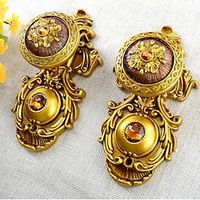 Metal Curtain Holdback Curtain Tie Backs Hook Drapery Tiebacks Accessories Window Treatments Buckles Wall Hooks for Home Hotel Window Decor miniinthebox - thumbnail