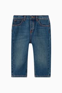 Embroidered Label Jeans