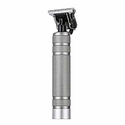 electric grooming pro rechargeable cordless close cutting t-blade trimmer for men 0mm baldheaded hair clippers zero gapped detail beard shaver barbershop Lightinthebox