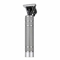 electric grooming pro rechargeable cordless close cutting t-blade trimmer for men 0mm baldheaded hair clippers zero gapped detail beard shaver barbershop Lightinthebox - thumbnail