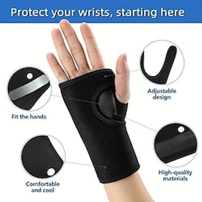 1pc Carpal Tunnel Wrist Braces For Night Wrist Sleep Support Brace Wrist Splint Stabilizer And Hand Brace Cushioned To Help With Carpal Tunnel And Wrist Pain Relief (Black,Classic Style) Lightinthebox 1pc Carpal Tunnel Wrist Braces For Night Wrist Sleep Support Brace Wrist Splint Stabilizer And Hand Brace Cushioned To Help With Carpal Tunnel And Wrist Pain Relief (Black,Classic Style) Lightinthebox