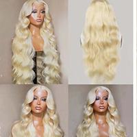 Human Hair 13x4 Lace Front Wig Free Part Vietnamese Hair Body Wave Blonde Wig 150% Density with Baby Hair Glueless Pre-Plucked For wigs for black women Long Human Hair Lace Wig Lightinthebox